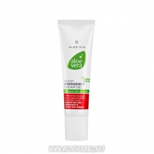 Бързо действащ Крем-Гел за Спешна помощ Aloe Vera