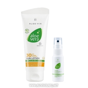 Комплект за Нежна Грижа и Защита за Кожата през Лятото LR Aloe Vera