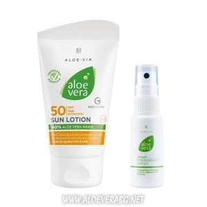 Комплект за Защита и Грижа за Кожата през Лятото LR Aloe Vera