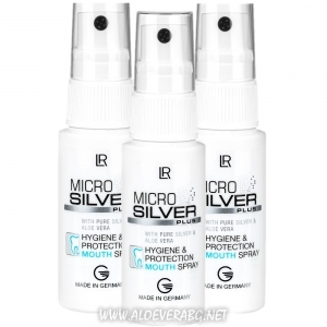 Антибактериален Спрей за устa LR Microsilver Plus Hygiene & Protection | Троен комплект