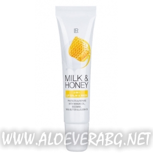 2в1 Балсам и Маска за Устни Milk & Honey за Кадифено-Меки устни