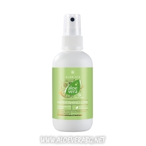 Хидратиращ Спрей за Лице и Тяло, Aloe Vera Refreshing Lime | Лимитирано