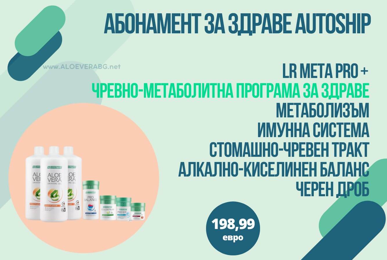 META PRO+ МЕСЕЧЕН КОМПЛЕКТ ЗА ИЗЯЩНА ФИГУРА AUTOSHIP АБОНАМЕНТНА ПРОГРАМА