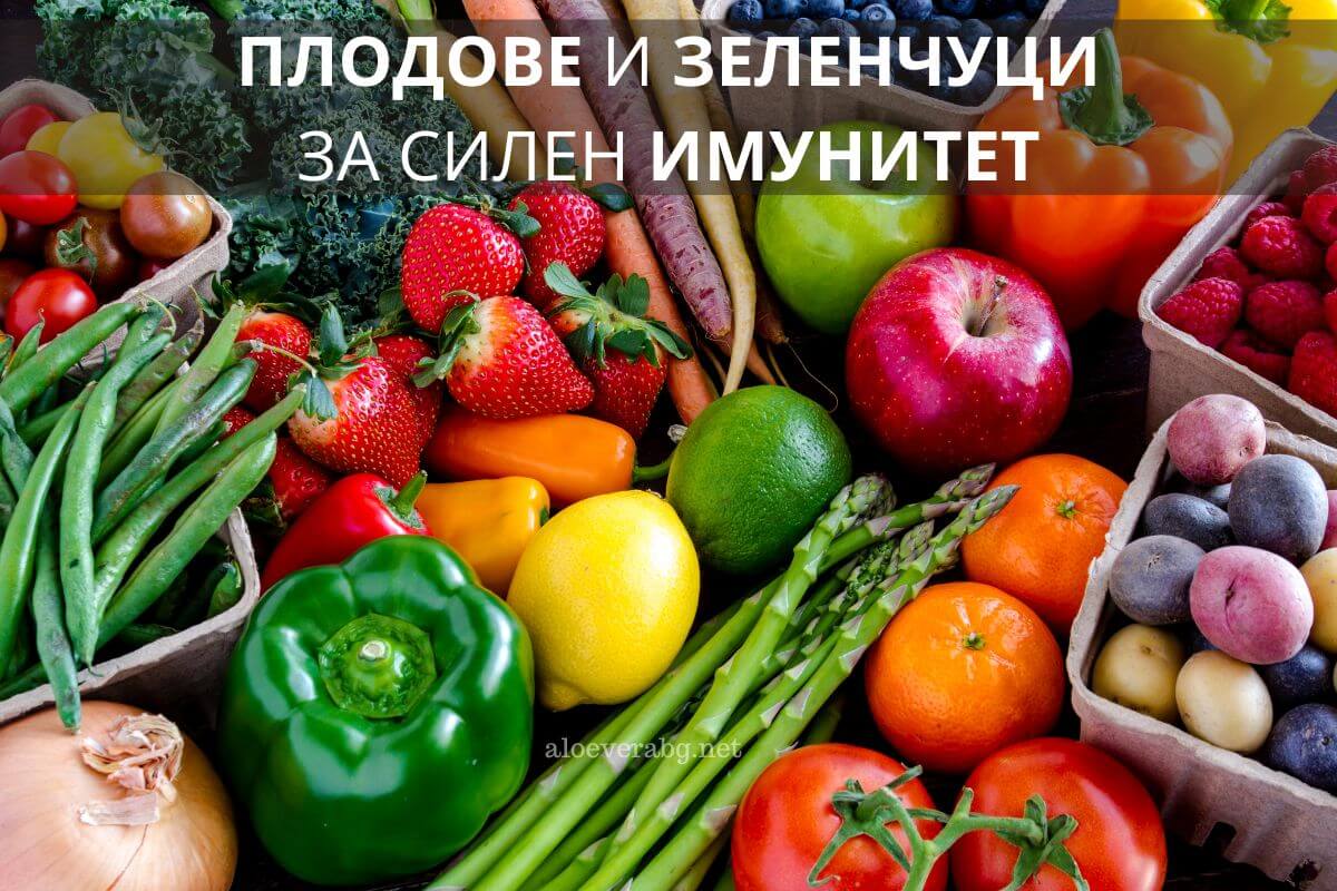Наи-добрите плодове и зеленчуци за подкрепа на имунитета