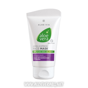 Експресно хидратираща маска за лице Aloe Via като алтернатива на домашните рецепти