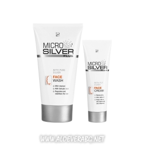 Комплект Microsilver Plus за почистване на кожа, склонна към акне