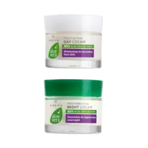Комплект за Дневна и Нощна Грижа за Лицето, LR Aloe Vera