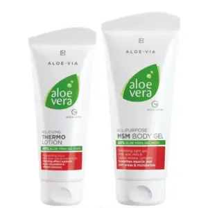 Комплект за Жизненост при Схващания и Болки в Ставите и Врата Aloe Via LR