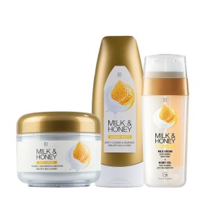 Комплект Milk & Honey за Невероятен Релакс на Кожата и Лицето по време на Вана и след това