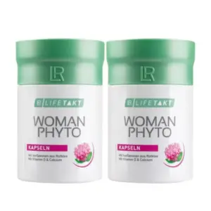 Woman Phytoactiv с калций и витамин D за Мощна подкрепа за дамите по време на Менопаузата | Двоен комплект