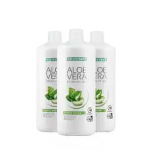 Aloe Vera Гел за пиене с коприва при отпадналост, умора, високо кръвно и холестерол, Месечен комплект