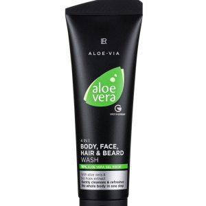 Шампоан Мъжки 4в1 за тяло, лице, коса и брада Aloe Vera