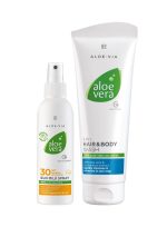 Комплект за Защита и Хидратация на кожата Aloe Vera Active Sun