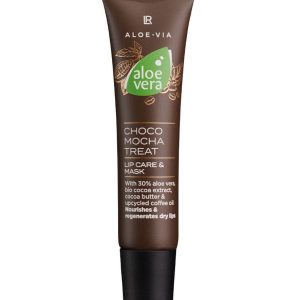 2в1 Подхранващ Балсам и Маска за Устни Choco Mocha Treat, Aloe Vera