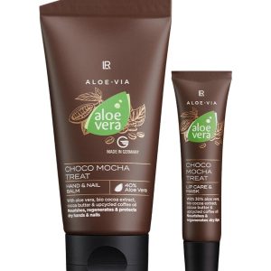 Комплект за Нежна Грижа за Устните и Ръцете Choco Mocha Treat, Aloe Vera LR