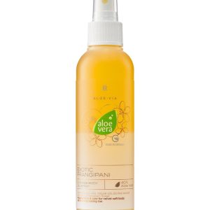 Двуфазен маслен спрей за тяло за Подхранване и Хидратация Aloe Vera Exotic Frangipani