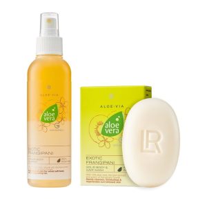 Комплект за Подхранване и Хидратация Exotic Frangipani, LR Aloe Vera