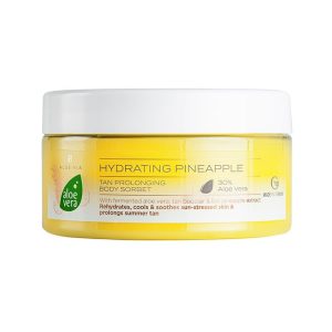 Сорбе за Тяло за Хидратирана кожа и Дълготраен Тен Aloe Vera Hydrating Pineapple Tan | Лимитирано