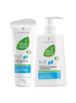 Комплект за Нежна грижа за Бебешката кожа и Против Подсичане Aloe Vera Baby LR