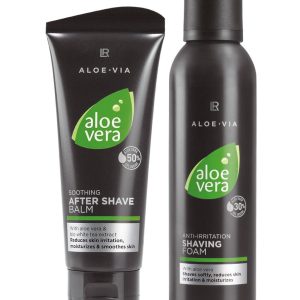 Комплект за Грижа за Мъжката Кожа при Бръснене, LR Aloe Vera