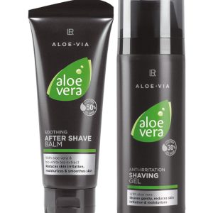 Комплект за Грижа за Мъжката Кожа при Бръснене 2, LR Aloe Vera