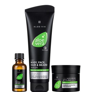 Комплект за Грижа за Мъжа LR Aloe Via, Подходящ за Подарък