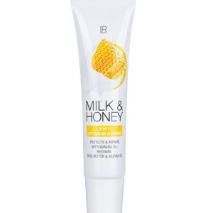 2в1 Балсам и Маска за Устни Milk & Honey за Кадифено-Меки устни