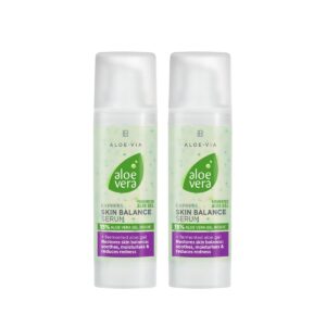 Експресно Балансиращ Серум за Успокояване на кожата Aloe Vera, Двоен комплект